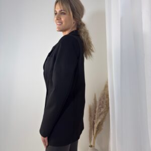 Alternative view of Elegancka Czarna Marynarka Oversize