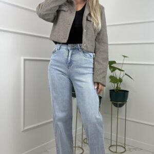 Modna Kurtka w Jodełkę